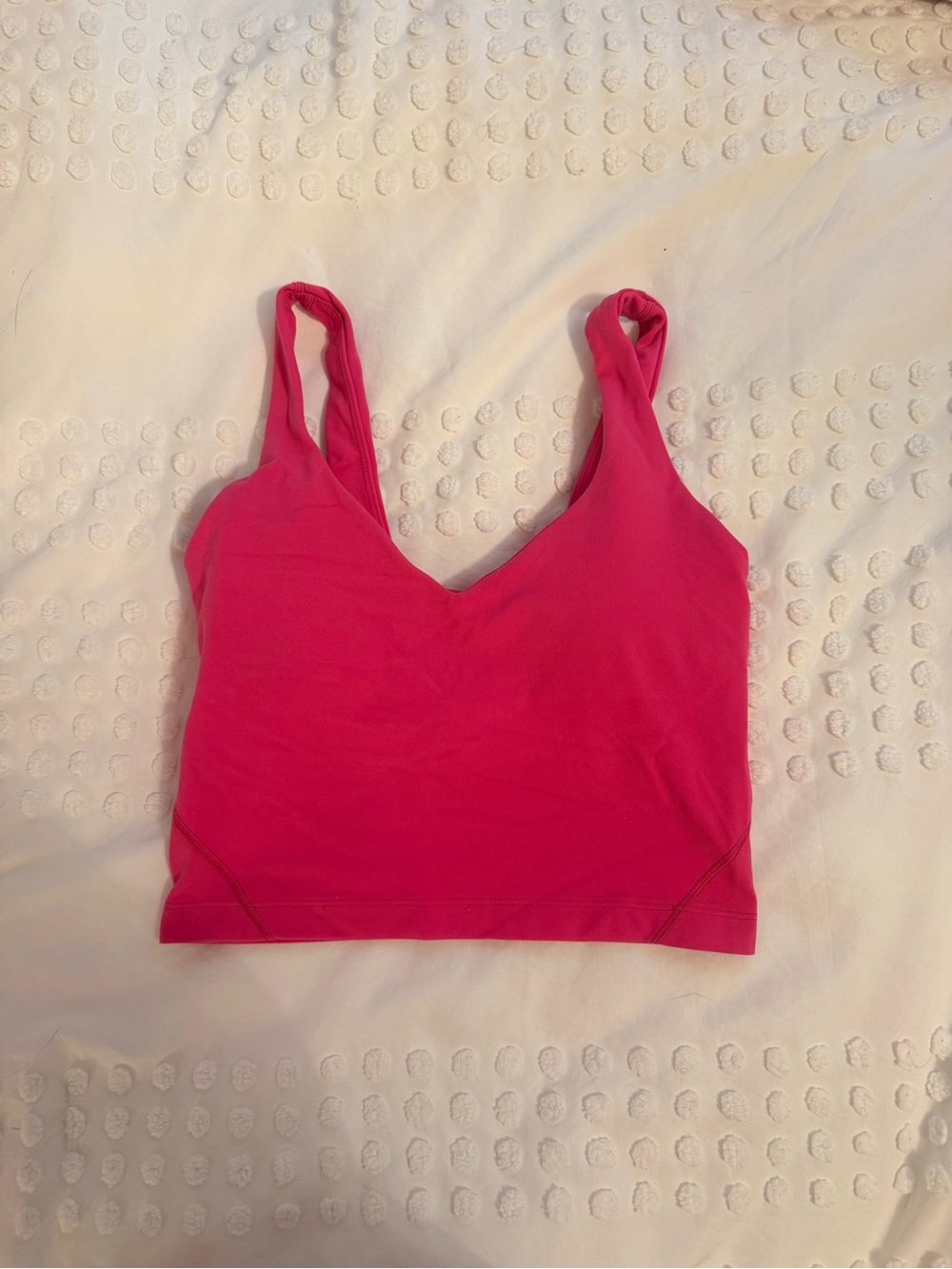Pink lululemon align tank